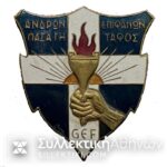 Rare Korean GEF Uniform Badge with enamels